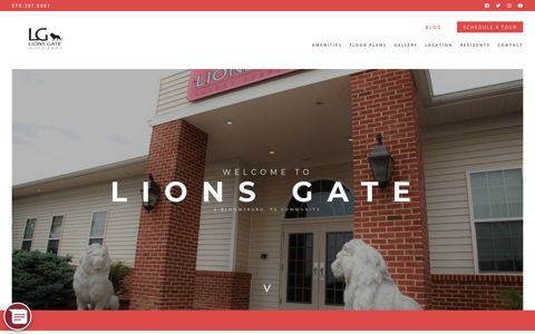 Lions Gate Apartments in Bloomsburg, PA