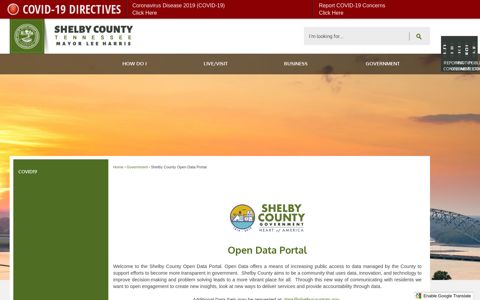 Shelby County Open Data Portal | Shelby County, TN - Official ...