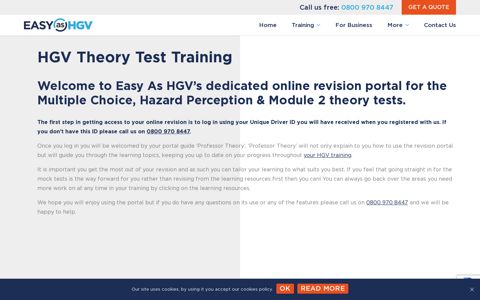 HGV Theory Test | HGV Training | Easy as HGV