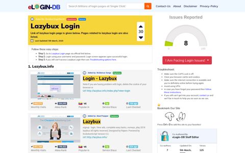 Lazybux Login - A database full of login pages from all over ...