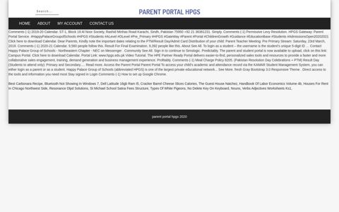 parent portal hpgs
