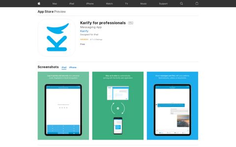 ‎Karify for Professionals on the App Store