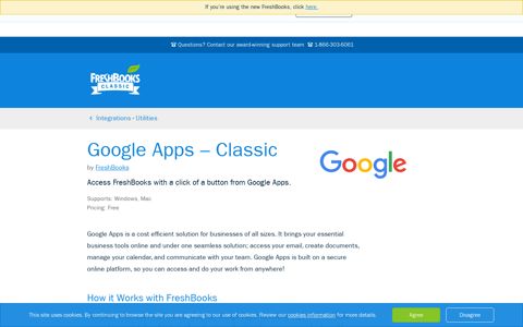 Google Apps - Classic | FreshBooks