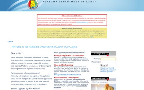 Alabama Department of Labor - Mountain Lakes Chamber of ...