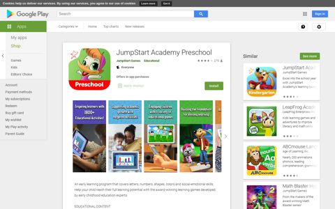 JumpStart Academy Preschool - Apps on Google Play