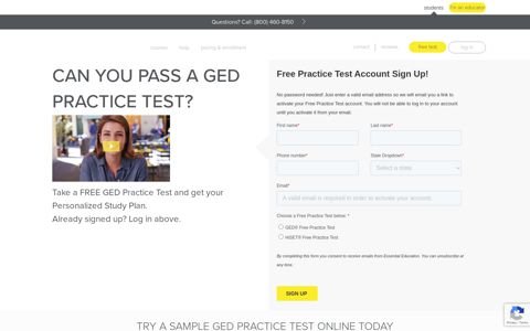 Free GED Practice Test (2020) - Can You Pass the Test?
