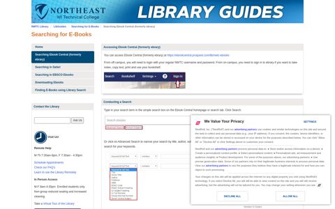 Searching Ebook Central (formerly ebrary) - Searching for E ...