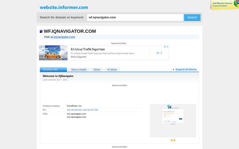 wf.iqnavigator.com at WI. Welcome to IQNavigator