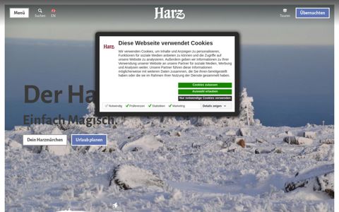 Urlaub im Harz - Harzer Tourismusverband e. V.