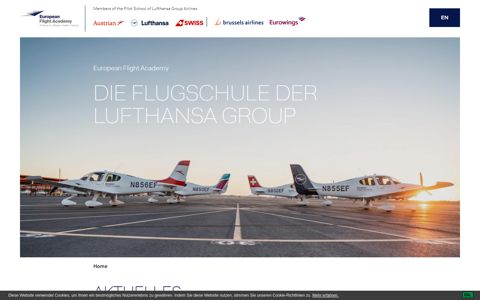 European Flight Academy: Pilot werden in der Lufthansa Group