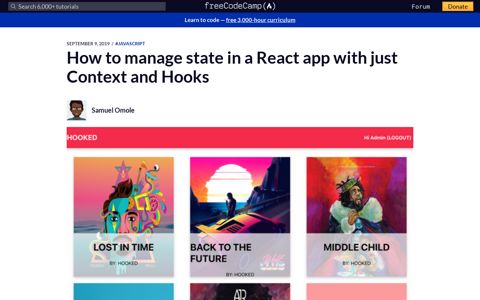 How to manage state in a React app with just Context and ...
