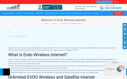 Welcome To Evdo Wireless Internet! | Evdo - EVDODepotUSA