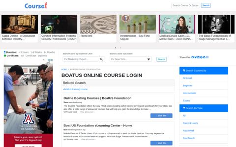 Boatus Online Course Login - 11/2020 - Coursef.com