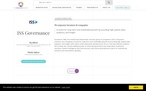 ISS Governance - The Wealth Mosaic