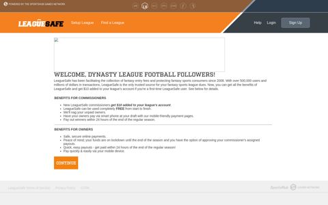 dynasty league football followers! - LeagueSafe | The online ...
