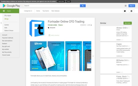 Fortrader Online CFD Trading - Apps on Google Play