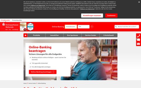 Online-Banking | Kreissparkasse Fallingbostel in Walsrode