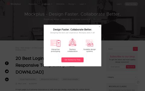 20 Best Login Page Examples and Responsive Templates ...