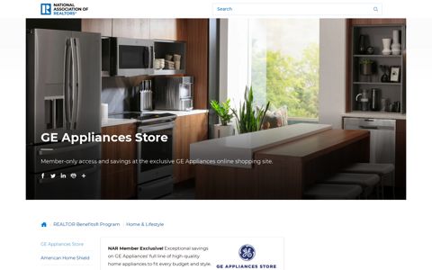 GE Appliances Store - National Association of REALTORS