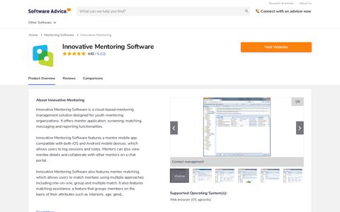 Innovative Mentoring Software - 2021 Reviews, Pricing & Demo