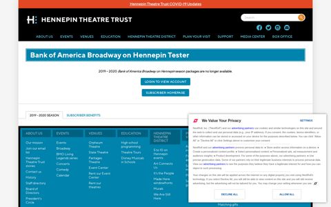 Test 200131 – Hennepin Theatre Trust
