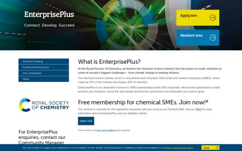 Enterprise Plus - The Royal Society of Chemistry