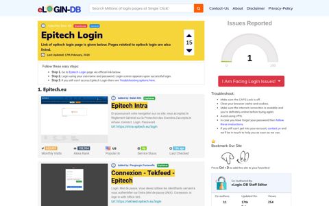 Epitech Login - A database full of login pages from all over the ...