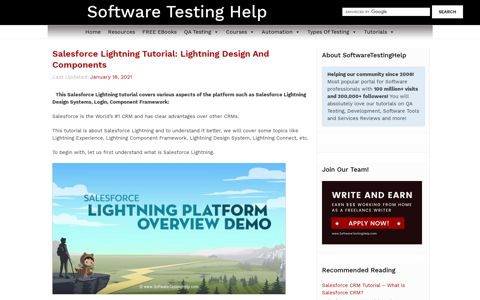 Salesforce Lightning Tutorial: Lightning Design And ...