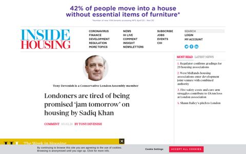 Comment - Londoners are tired of being ... - Inside Housing