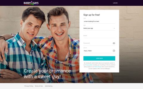 Sign up for this gay dating site and fix dates with handsome ...