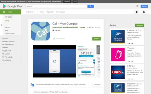 Caf - Mon Compte - Apps on Google Play