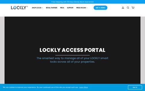 Lockly Access Portal