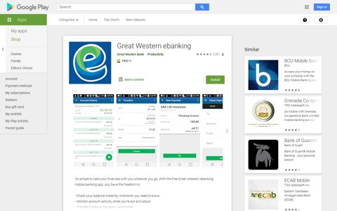 Great Western ebanking – Apps on Google Play