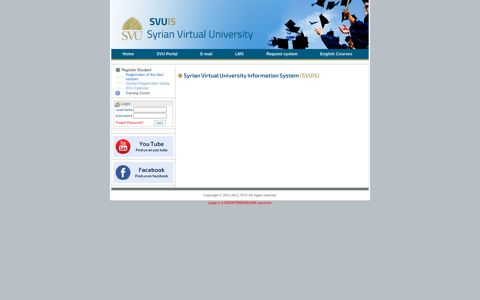 Syrian Virtual University Information System