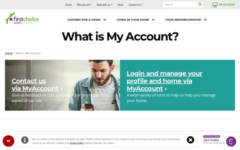 What is My Account? - First Choice Homes Oldham