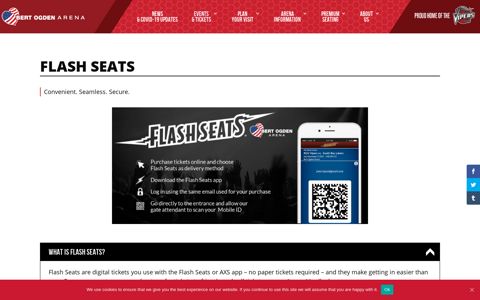Flash Seats FAQs | Bert Ogden Arena
