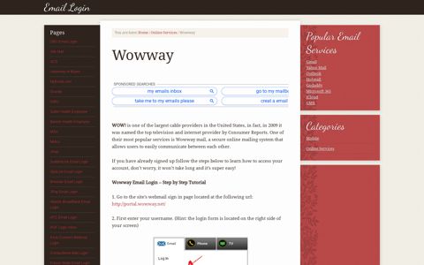 Wowway Email Login – Wowway.net Webmail Sign In – WOW!