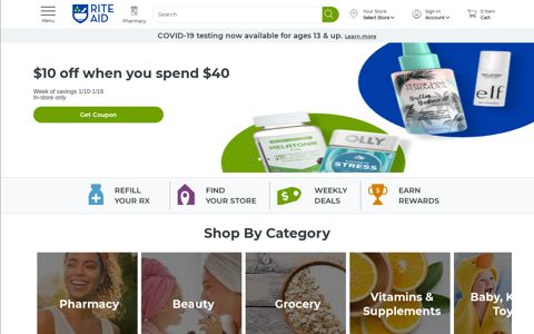 Online Pharmacy and Store | Rite Aid - With Us It's Personal
