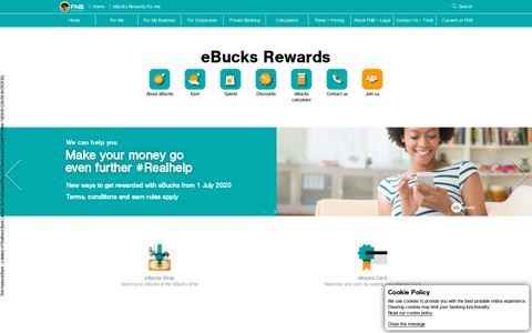 Rewards - eBucks Rewards - FNB