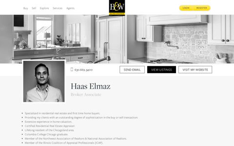 Haas Elmaz, Schaumburg Real Estate Agent | bairdwarner.com
