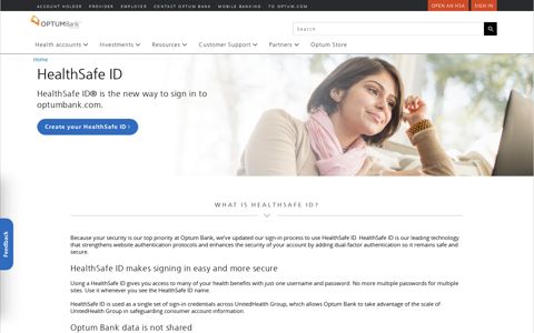 HealthSafe ID - Optum Bank