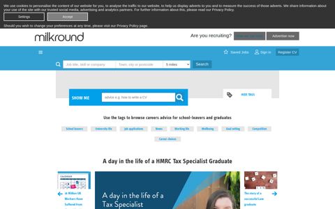 A day in the life of a HMRC Tax Specialist Graduate | Milkround