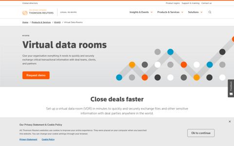 Virtual Data Rooms - HighQ | Legal Solutions UK | Thomson ...