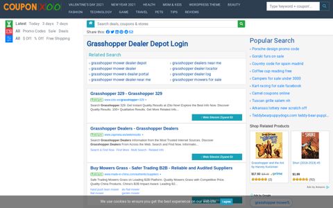 Grasshopper Dealer Depot Login - 11/2020 - Couponxoo.com