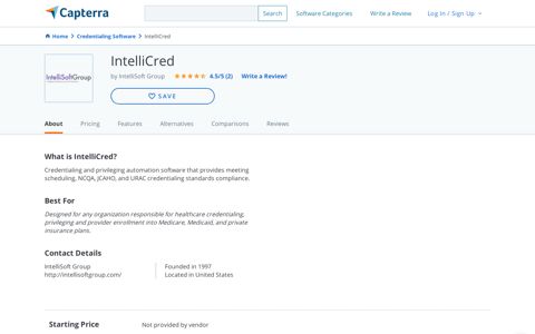 IntelliCred Reviews and Pricing - 2020 - Capterra