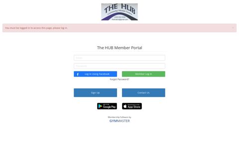 The HUB Member Portal | Home - GymMaster Online