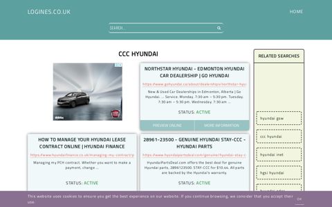 ccc hyundai - General Information about Login - Logines.co.uk