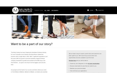 Munro Footwear Group: Careers