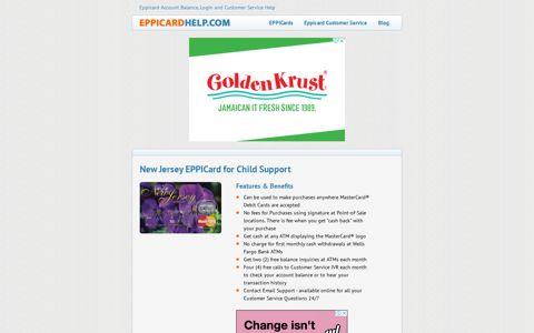 New Jersey EPPICard for Child Support - Eppicard Help
