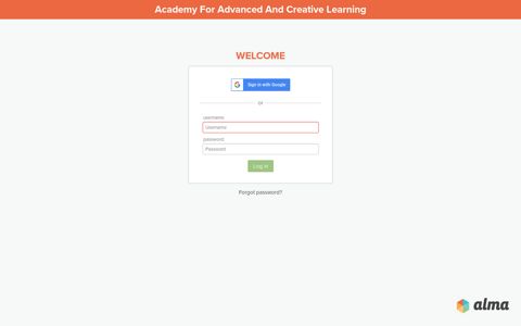 Academy For Advanced And Creative Learning - Alma